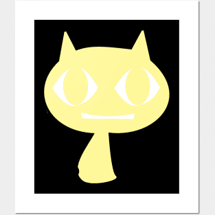 my yellow cat Posters and Art